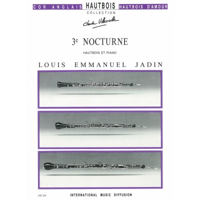 Jadin - 3° Nocturne - Hautbois & Piano