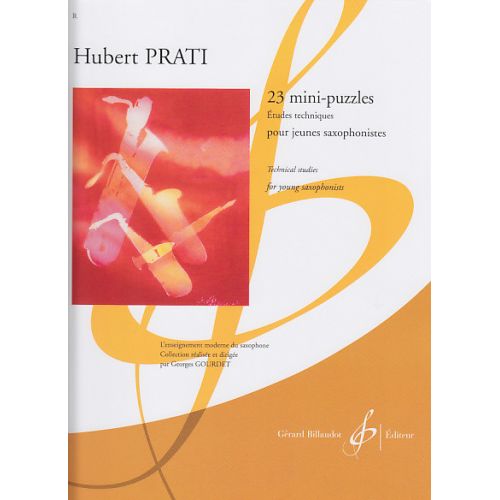 Prati Hubert - 23 MINI-puzzles (etudes) - Saxophone
