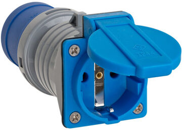 CEE Adapt Blue - Safety Plug