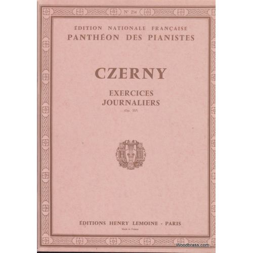 Czerny - Exerc. Journaliers (40) Op.337 - Piano