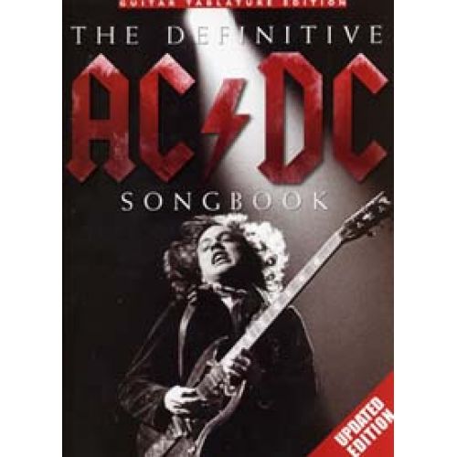 Ac/dc Definitive Songbook Tab Updated Edition