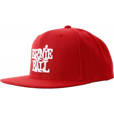 Casquette Rouge Logo Eb Blanc