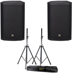ETX-15P Stereo Stand Bundle Noir