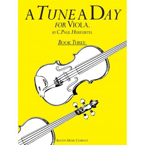 A Tune A Day For Viola Book Three Vla - Viola