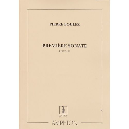 Boulez - Premiere Sonate - Piano