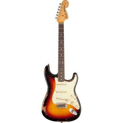 Stratocaster Michael Landau '68 Relic Bleached 3-Color Sunburst Signature Artist 2025