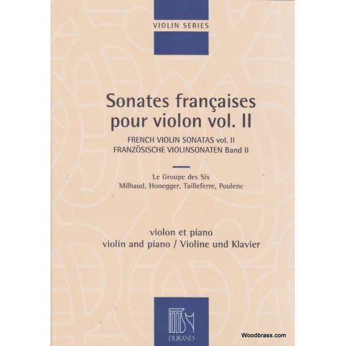 SONATES FRANCAISES VOL.2 - VIOLON ET PIANO