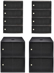 A 8 LA Flex Venue Set Noir