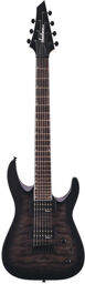 JS22Q-7 DKA Dinky JS TrBlBurst Transparent Black Burst