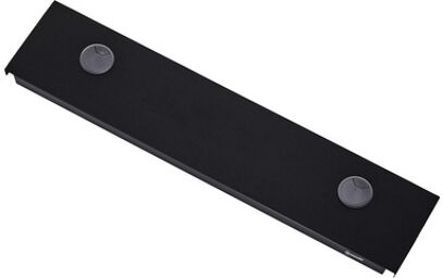 DJ Table ALU Top Shelf Bk Black lacquer finish