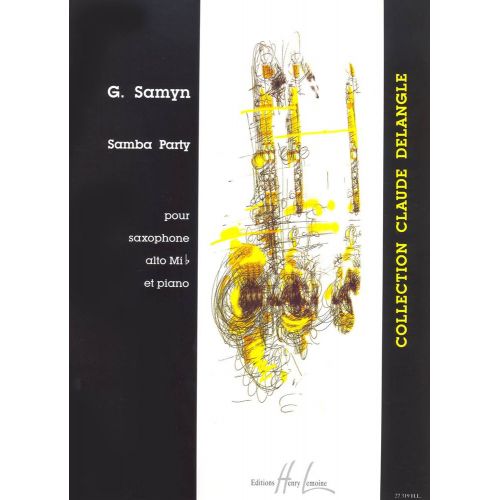 Samyn - Samba Party - Saxophone Mib et Piano