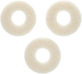 V.B. Felt Euph. Set of 3 blanc