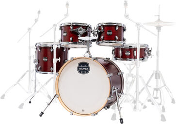 Mars Maple Fusion Shell Set WI Merlot Satin