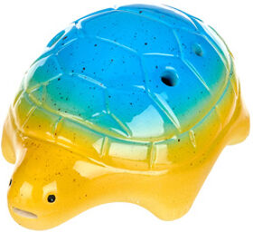 Ocarina 4H C Soprano Turtle Bleu
