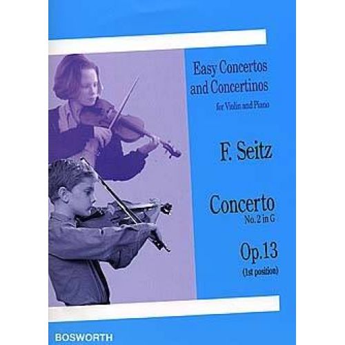 Seitz - Concerto N°2 In G Op.13 - Violon et Piano