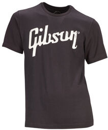 Men's T-Shirt L Noir avec impression blanche