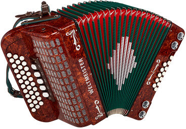 620 Styrian Harmonica Ronce de bois