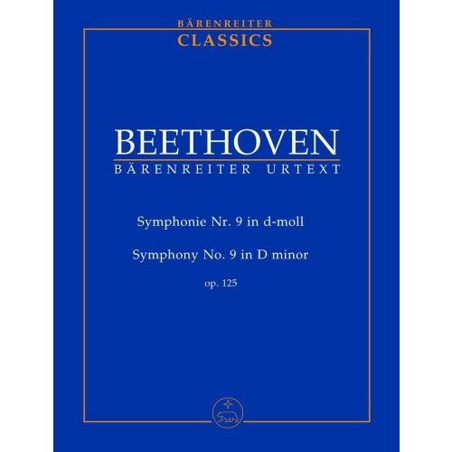 Beethoven L.V - Symphonie NR. 9 In D-moll Op. 125 - Conducteur Poche