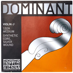 Dominant D Violin 4/4 Silver M