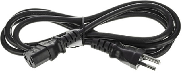 Powercord Swiss noir
