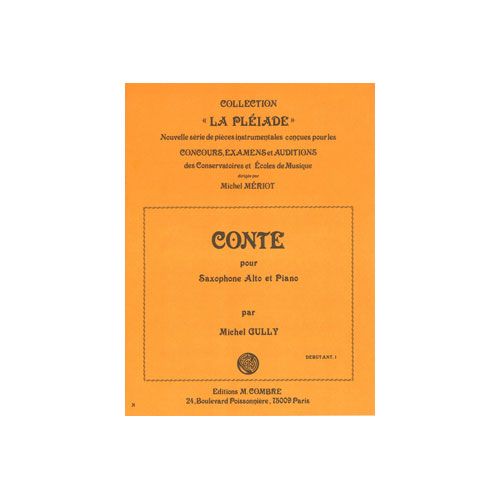 Gully - Conte - Saxophone et Piano