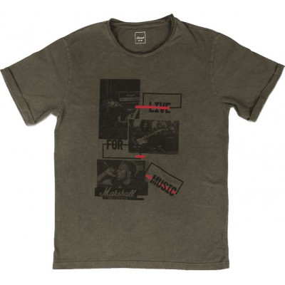 T-shirt Marshall Live For Music S