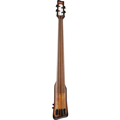 UB804-mob Mahogany Oil Burst Upright Bass Workshop