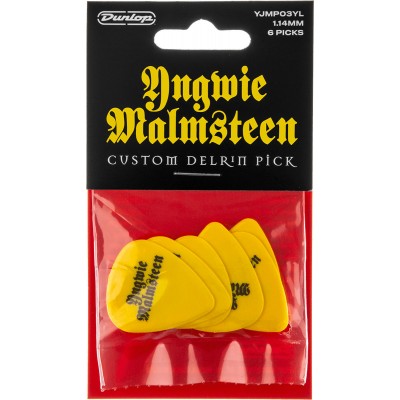 Mediator Sign. Yngwie Malmsteen Delrin 1,14mm par 6