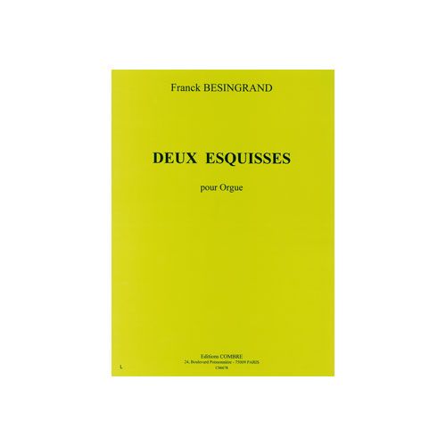Besingrand - Esquisses (2) - Orgue