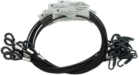 Safety Set 100cm/4mm Bk 10pcs
