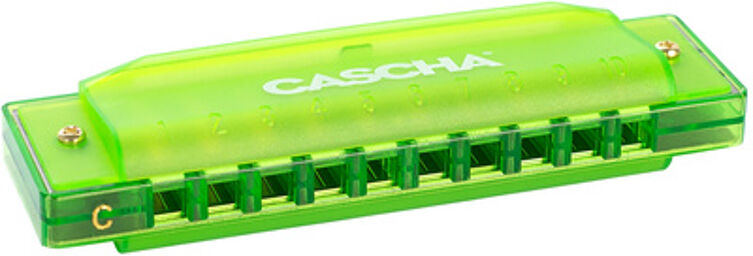 HH-2274 Fun Blues Harp Green Green