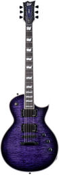 LTD EC-1000 QM STPSB See Thru Purple Sunburst