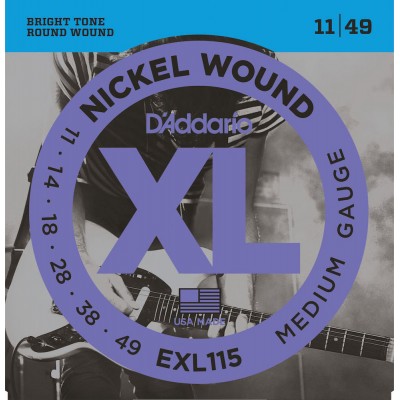 Exl 115 Nickel Wound Medium 11-49