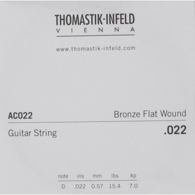 Corde Plectrum Acoustic Series Sans Nickel 22