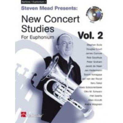 Steven Mead - New Concert Studies Vol.2 - Euphonium Cle De Sol + CD