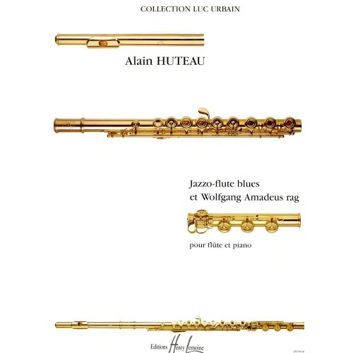 Huteau - JAZZO-flûte Blues & W.a. Rag - Flûte et Piano (ou Vibraphone)