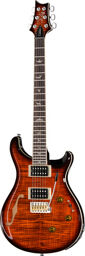 SE Custom 24 Semi-Hollow OB Orange Tiger Smokeburst