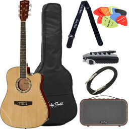 D-120CE NT Bundle Naturel haute brillance