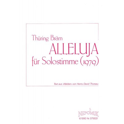 Bram Thuring - Alleluja - Soprano