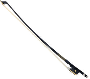 Bass Bow Fiberglass 4/4-3/4 BK Noir