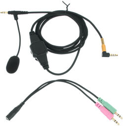 Wired Microphone Thing Noir