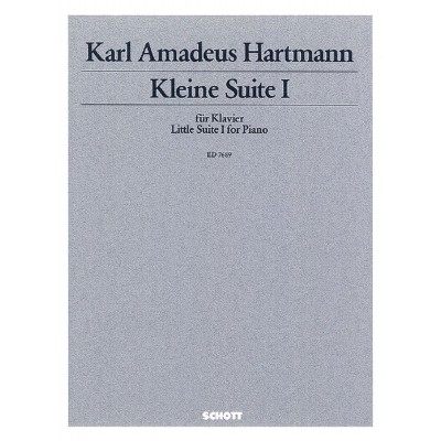 Hartmann Karl Amadeus - Little Suite I - Piano