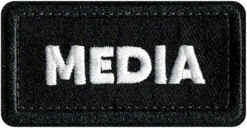 Patches Media 3 Pcs noir