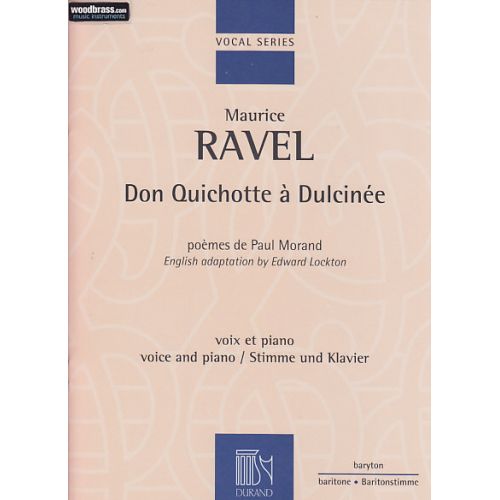 Ravel Maurice - Don Quichotte A Dulcinee - Baryton