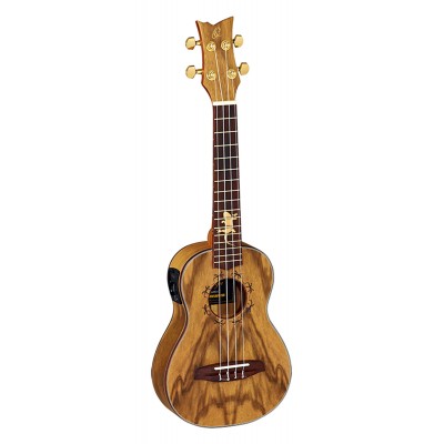 Ukulele Concert Lizard EQ