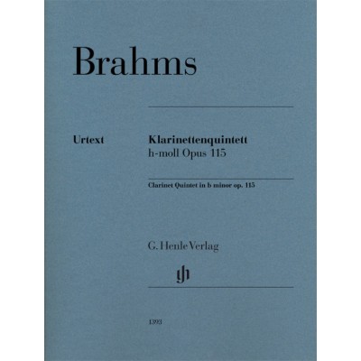 Brahms J. - Quintette Avec Clarinette Op.115 - Parties Separees