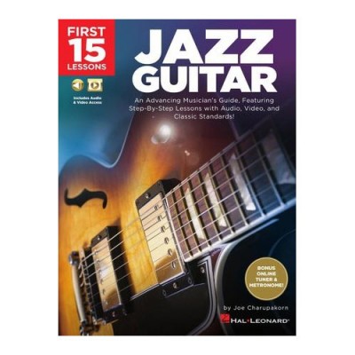 First 15 Lessons - Jazz Guitar - Version anglaise