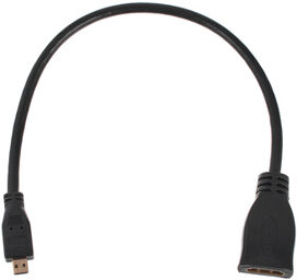 HDMI / Micro-HDMI-D Adapter Noir