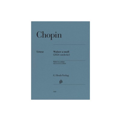 CHOPIN FREDERIC - VALSE EN LA MINEUR (DECOUVERTE EN 2024)