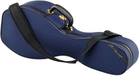 Round Mandolin Case BL Bleu
